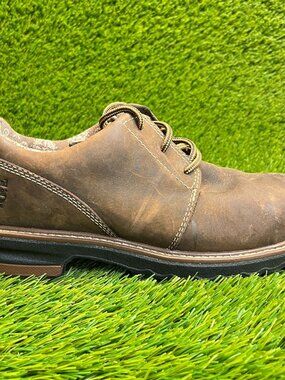 Timberland Pro Hightower Womens Size 8.5 Brown Composite Toe Work Boots Shoes